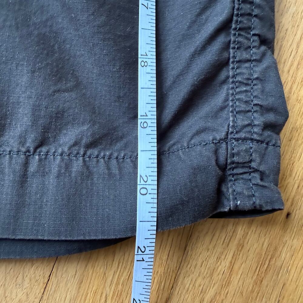 GAP Men's Faded Belted Utility Shorts Sz L Black Casual Outdoors Hiking Trail - Picture 10 of 11